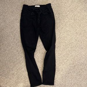 Hatch black maternity jeans